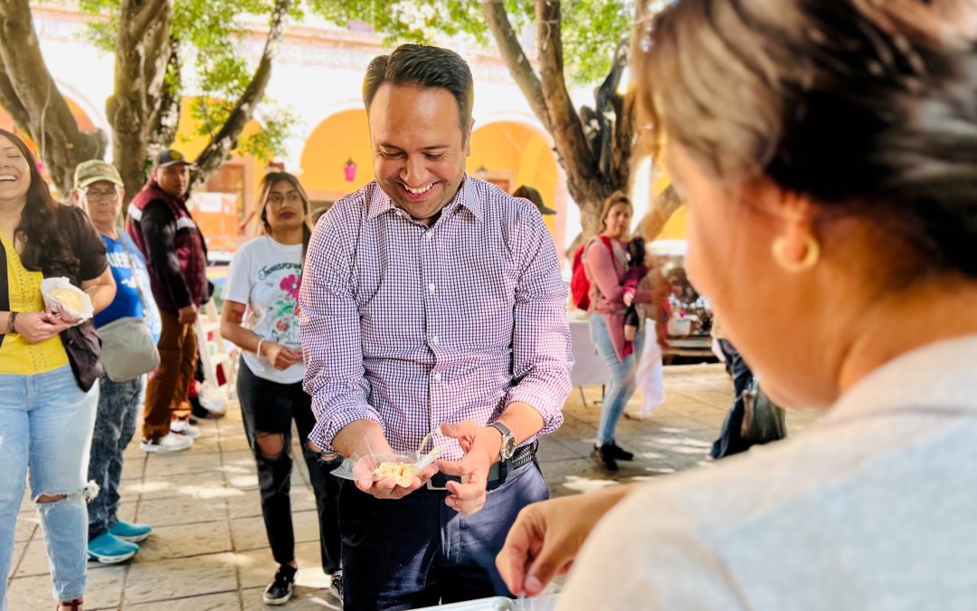 Inauguran Pabellón Artesanal del “Festival de las Almas” en Salvatierra