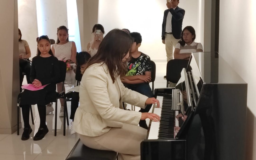 Clausura del curso de piano en la Casa de la Cultura de Salvatierra