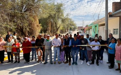 REHABILITAN CALLE LÓPEZ MATEOS EN URIREO CON INVERSIÓN DE MÁS DE 4 MILLONES DE PESOS