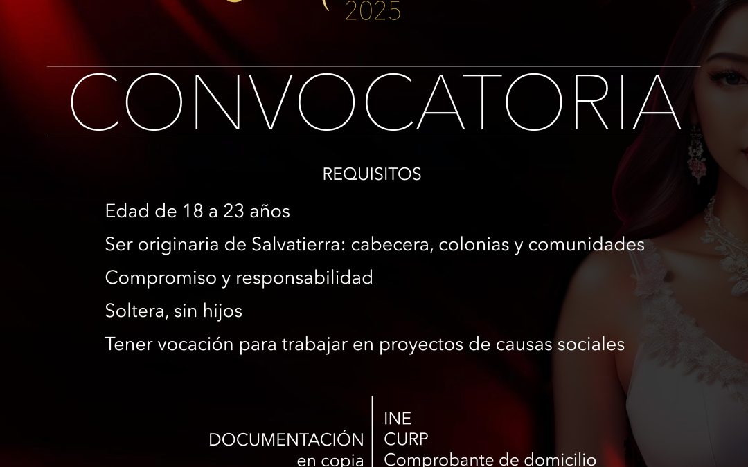 Convocatoria elección de reina de la Candelaria 2025